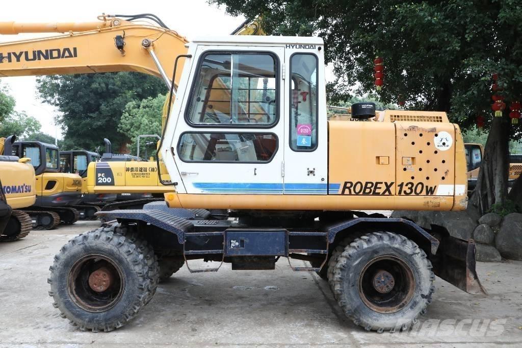 Hyundai Robex 130 W Ratiniai ekskavatoriai
