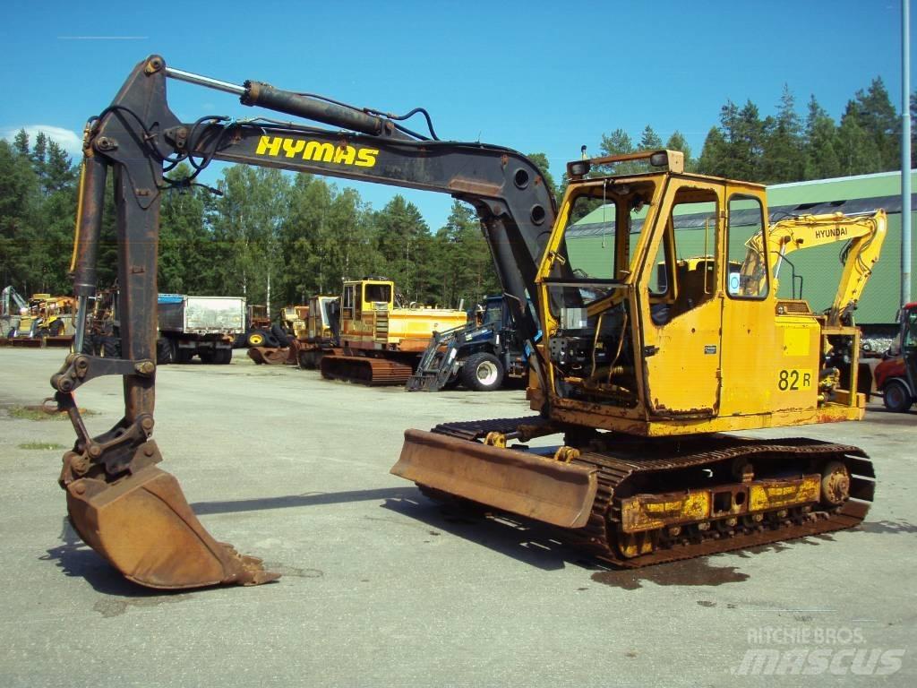 Hymas 82 R Vidutinės galios ekskavatoriai 7-12 t