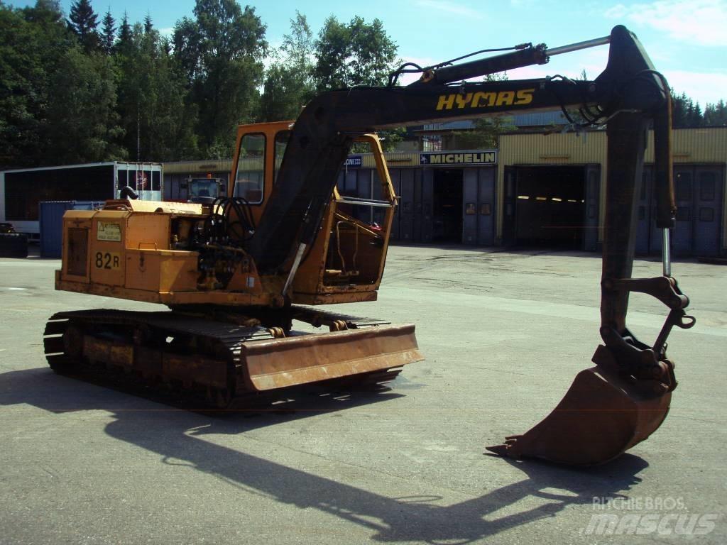 Hymas 82 R Vidutinės galios ekskavatoriai 7-12 t
