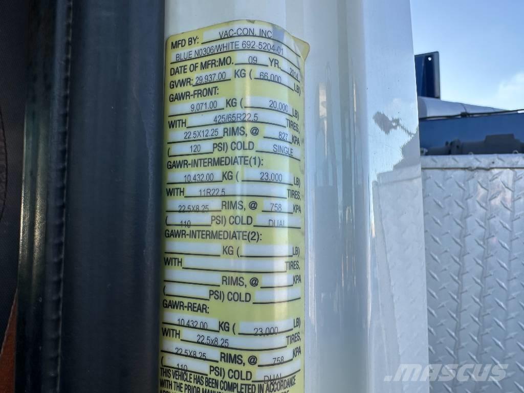 International 7500 Kombinuotos paskirties / vakuuminiai sunkvežimiai