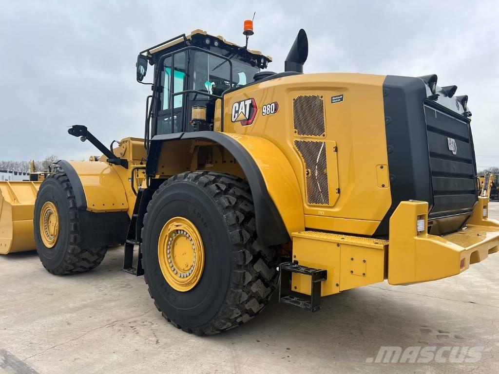 CAT 980 Next Gen Naudoti ratiniai krautuvai