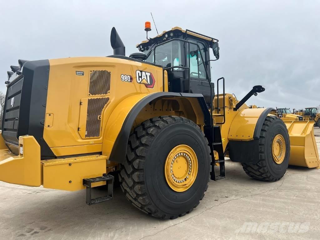 CAT 980 Next Gen Naudoti ratiniai krautuvai