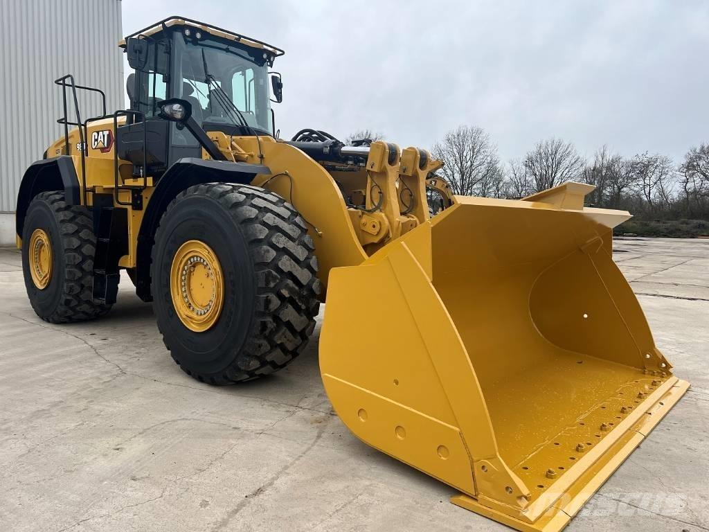 CAT 980 Next Gen Naudoti ratiniai krautuvai