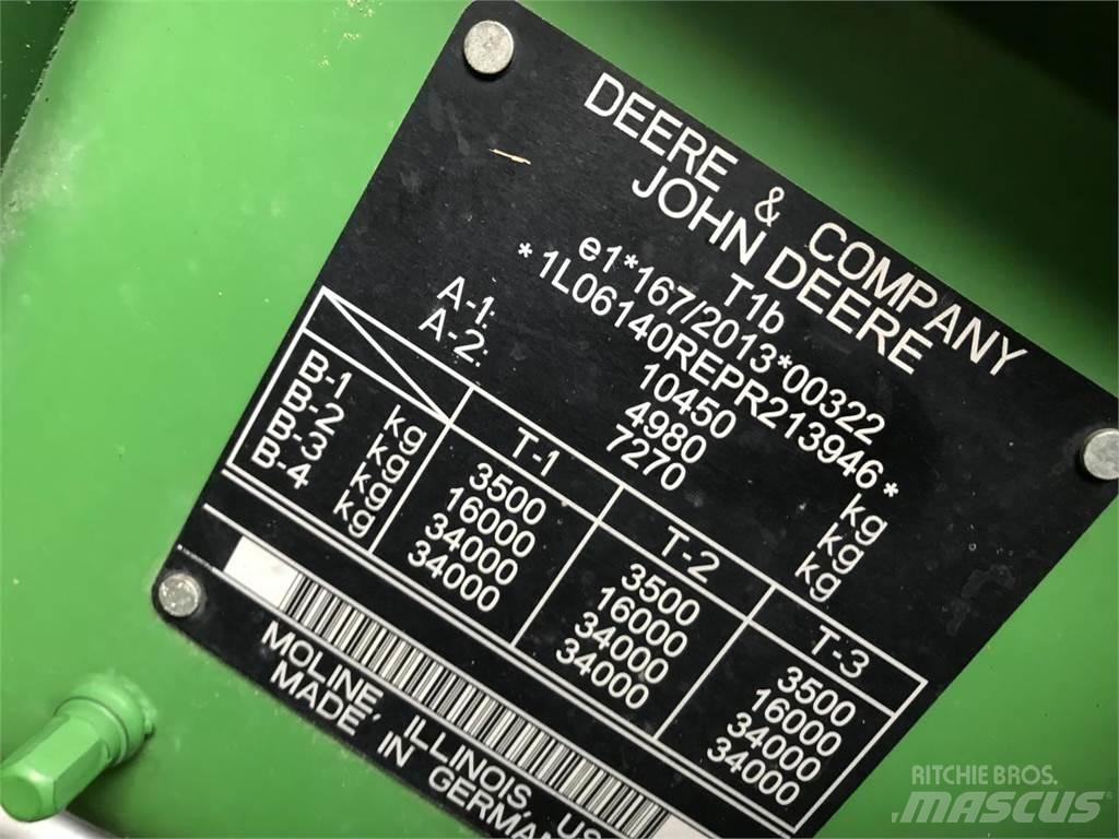 John Deere 6R 140 Traktoriai