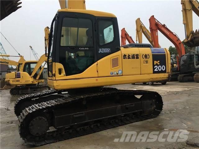 Komatsu pc200-7 Vikšriniai ekskavatoriai