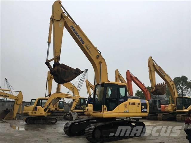 Komatsu pc200-7 Vikšriniai ekskavatoriai
