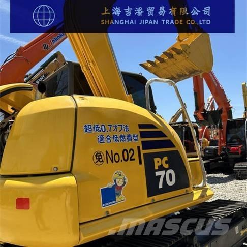 Komatsu PC 70 Vikšriniai ekskavatoriai