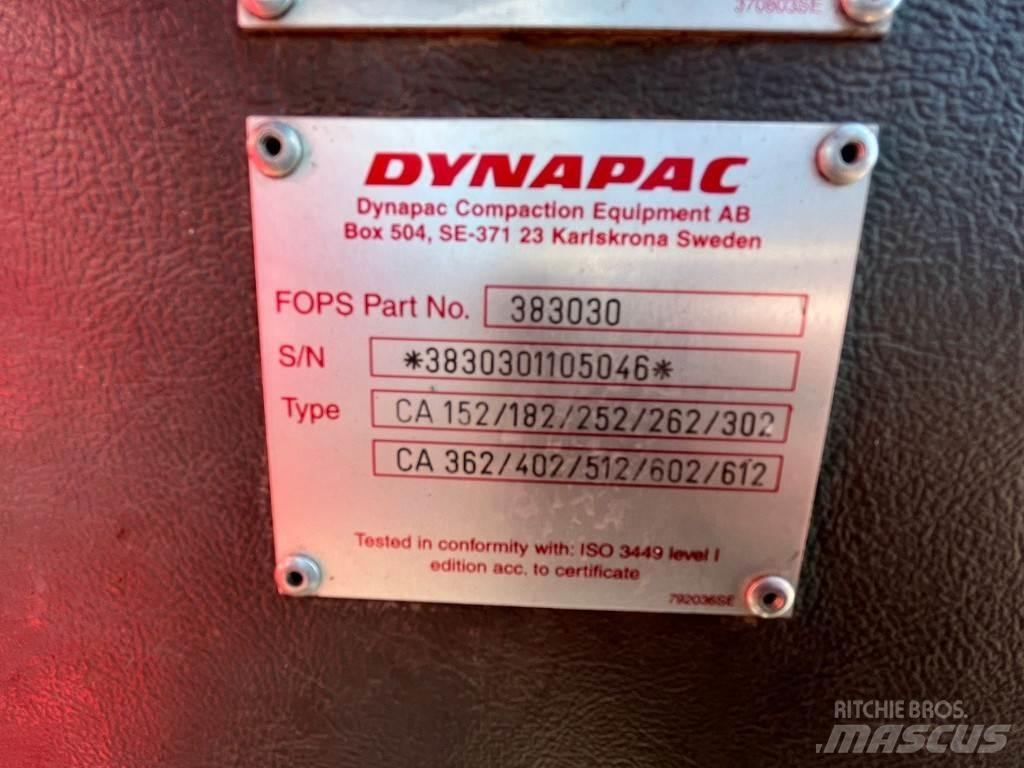 Dynapac CA302D Vieno būgno volai