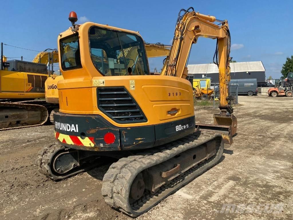 Hyundai R 80 CR-9A Vidutinės galios ekskavatoriai 7-12 t