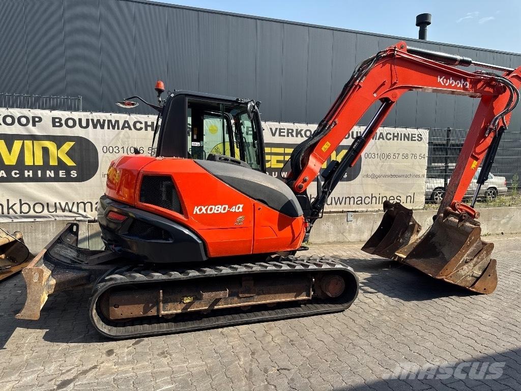 Kubota KX 80-4 Vidutinės galios ekskavatoriai 7-12 t
