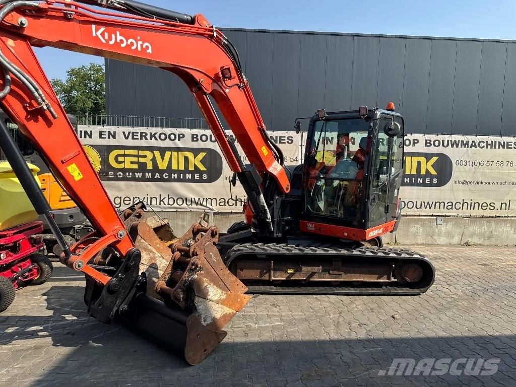 Kubota KX 80-4 Vidutinės galios ekskavatoriai 7-12 t