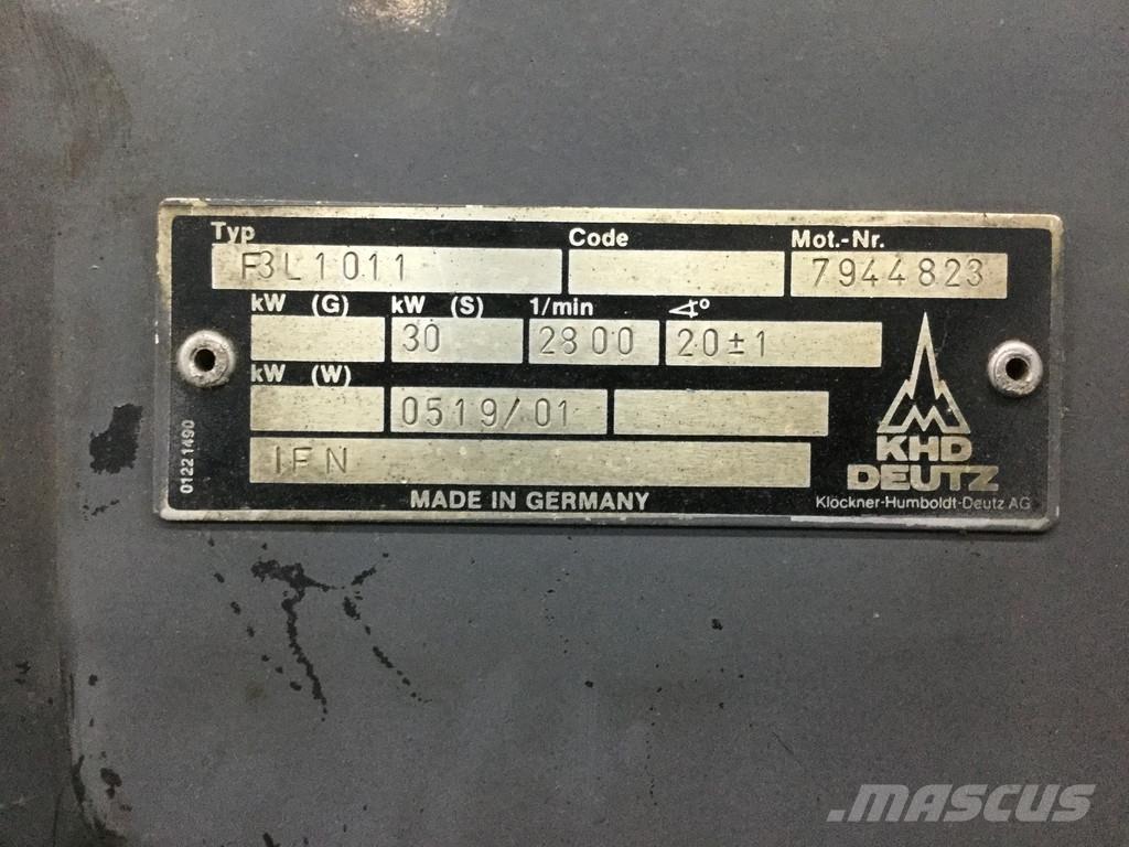 Deutz F3L1011 USED Varikliai