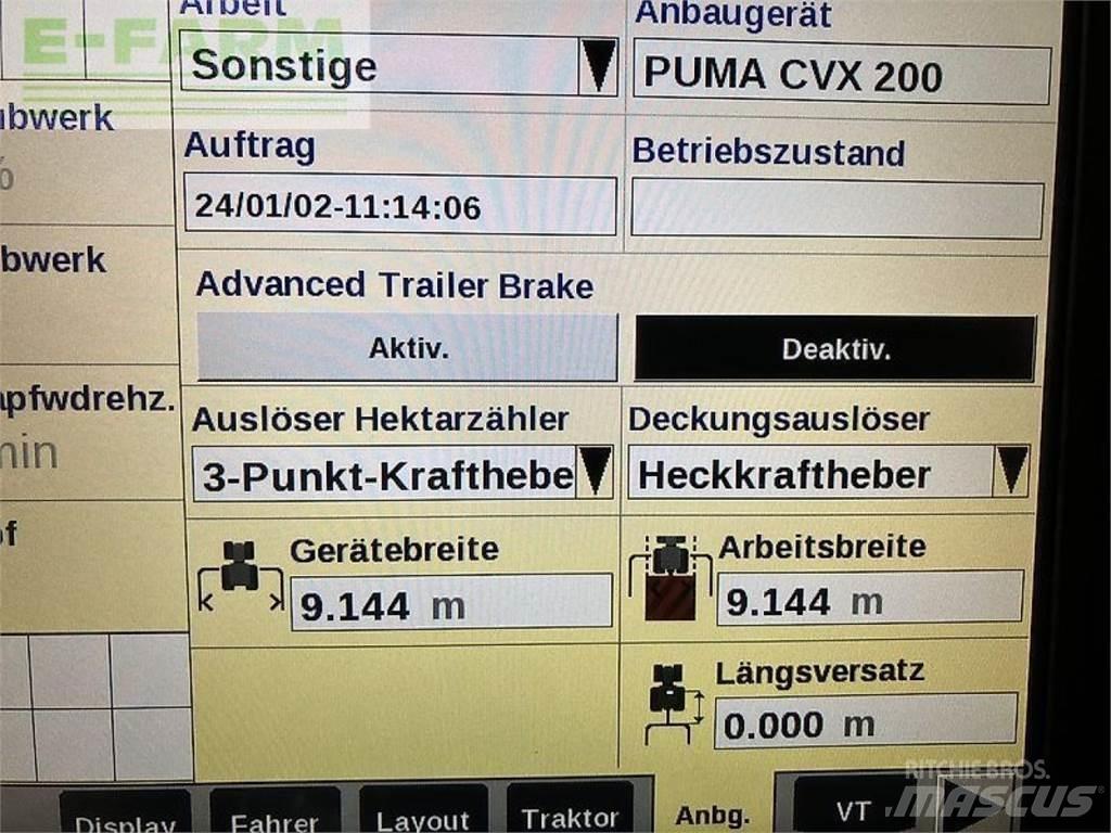 Case IH puma 200 Traktoriai
