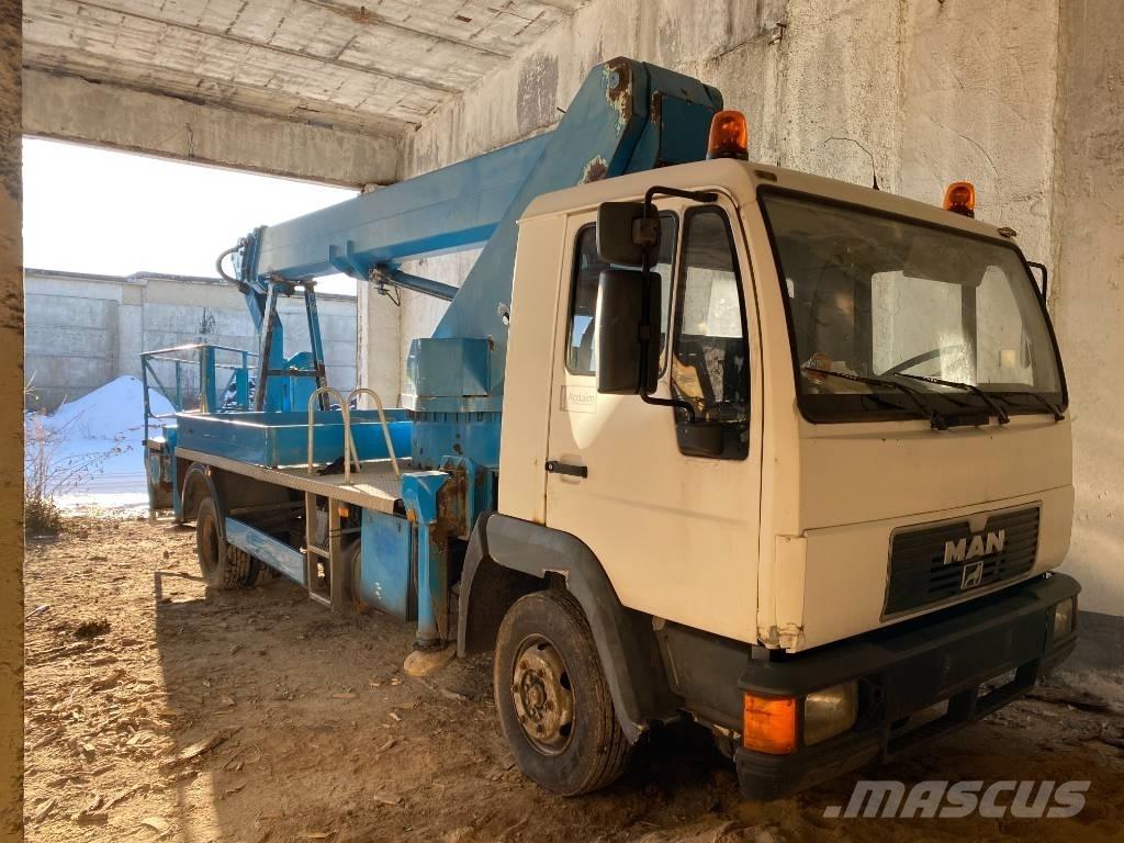 MAN 8.163 Automobiliniai kranai
