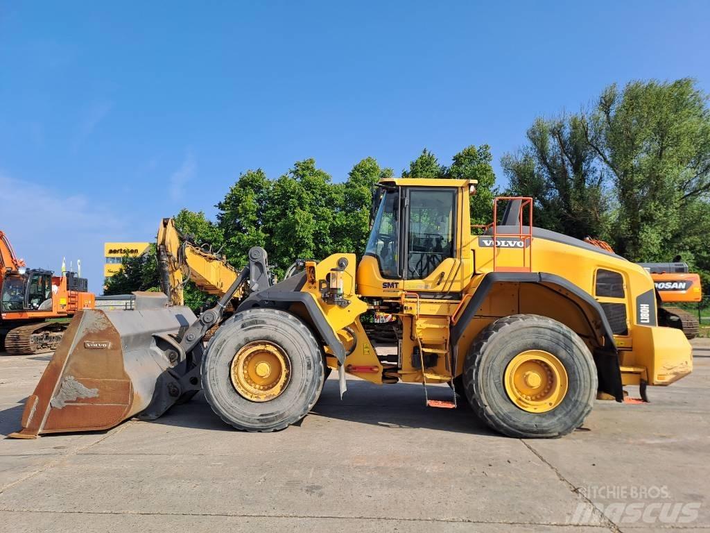 Volvo L 180 H Naudoti ratiniai krautuvai