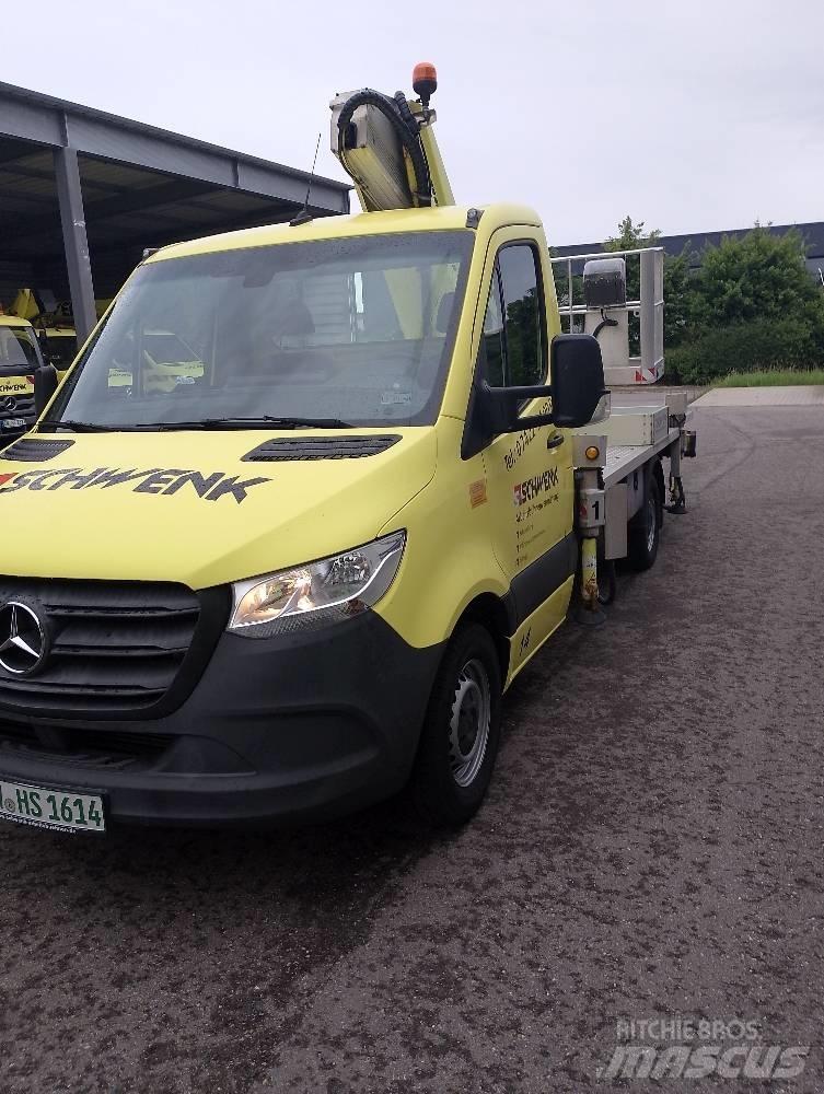 Multitel MT 162 EX Ant vilkikų montuojamos kėlimo platformos