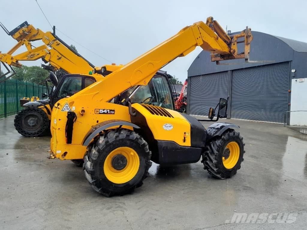 JCB 541-70 Teleskopiniai krautuvai žemės ūkiui