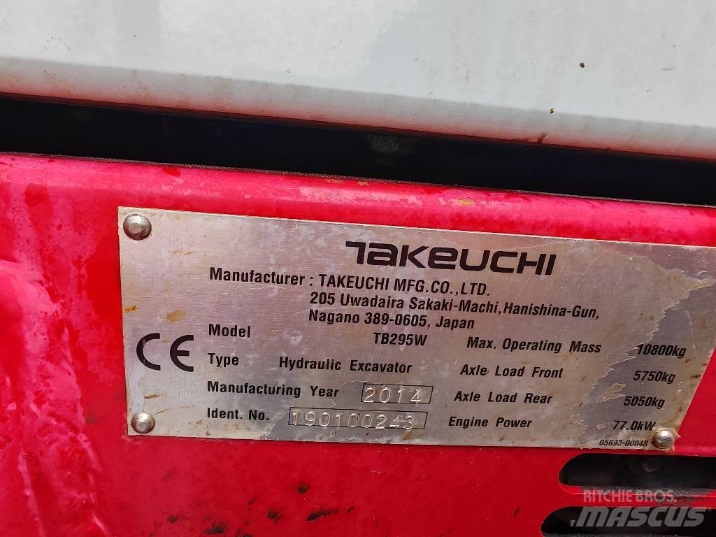 Takeuchi TB295W Ratiniai ekskavatoriai