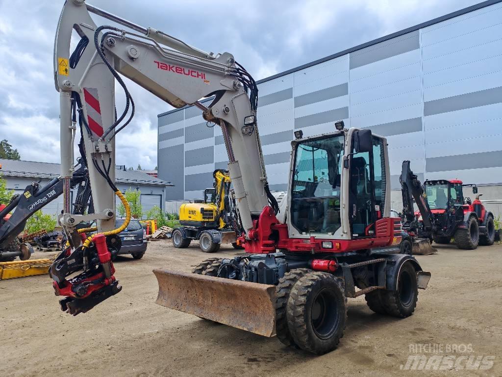 Takeuchi TB295W Ratiniai ekskavatoriai
