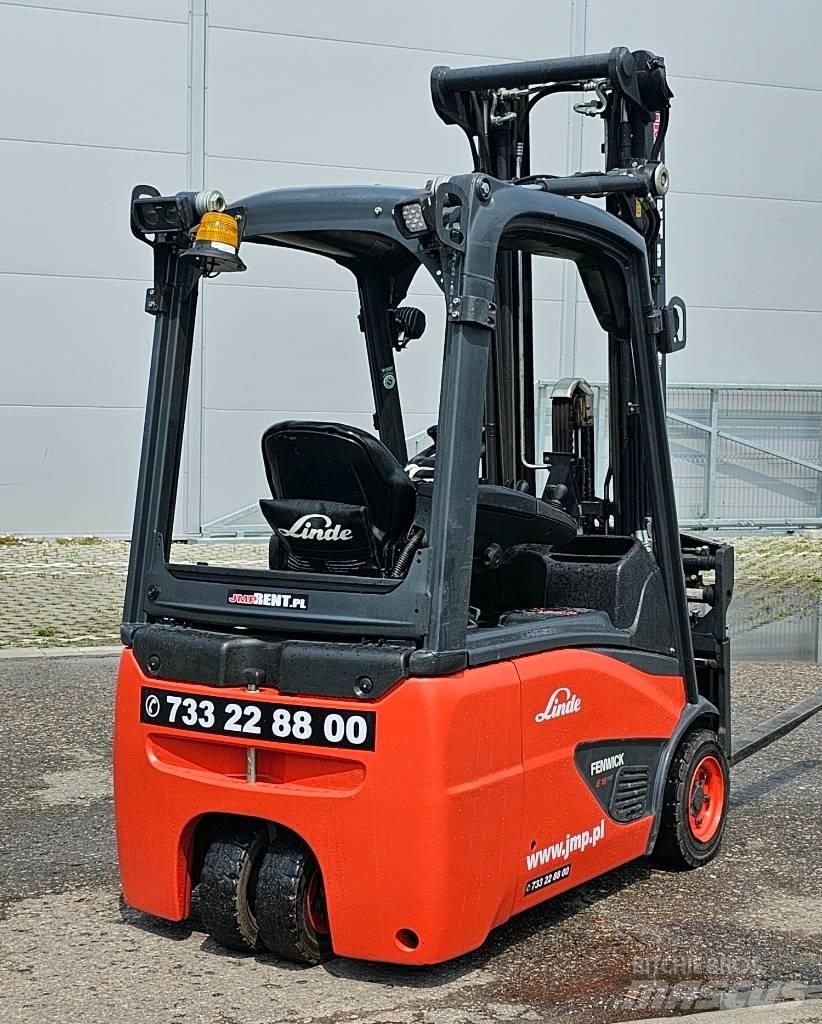 Linde E16 -02 Elektriniai šakiniai krautuvai