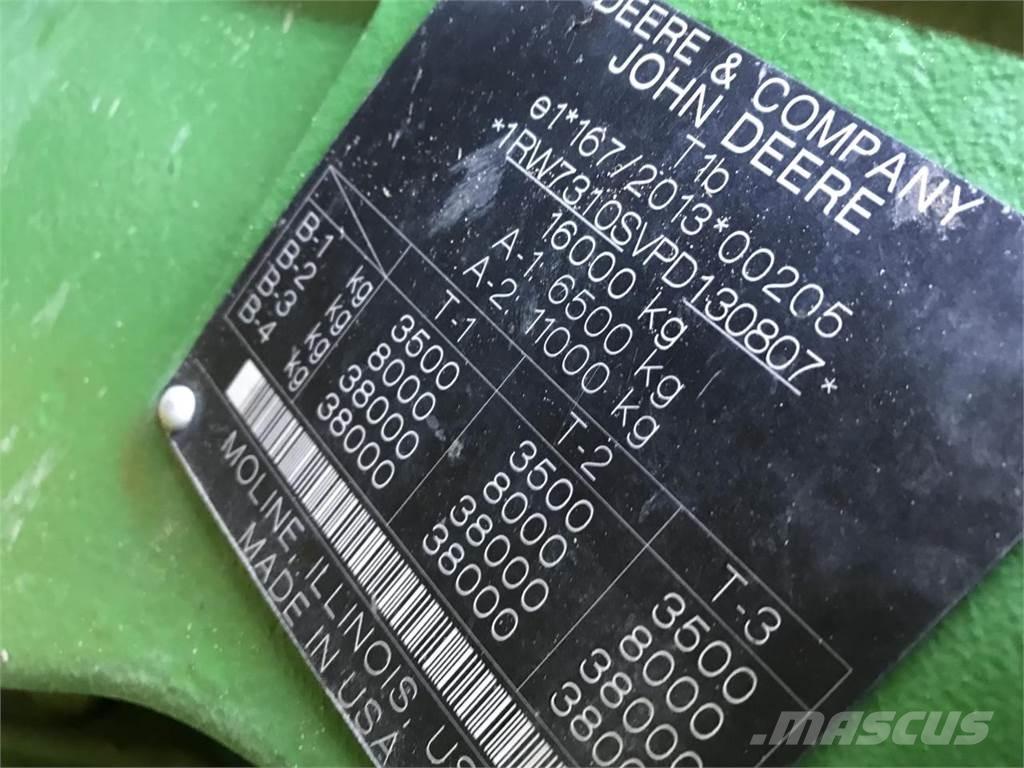 John Deere 7R 310 Traktoriai