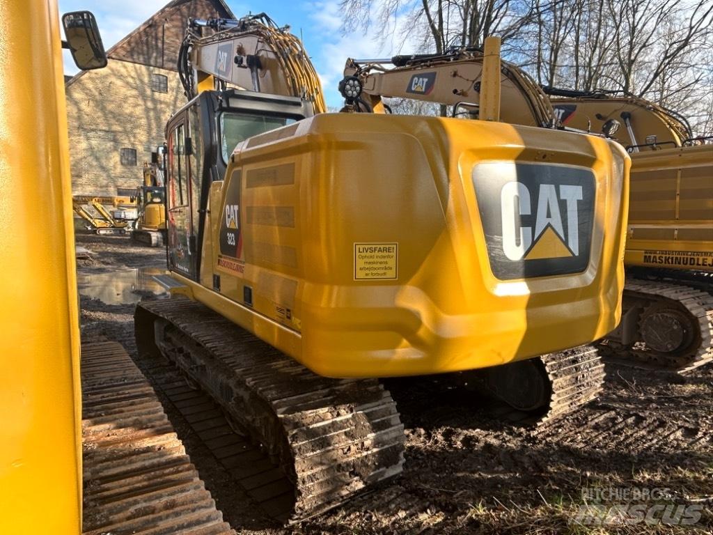 CAT 323 Nextgen Vikšriniai ekskavatoriai