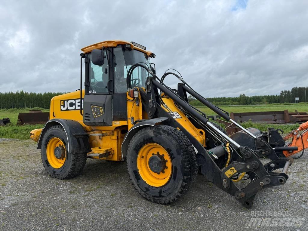JCB 412 S Naudoti ratiniai krautuvai