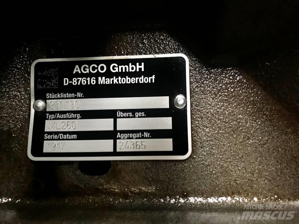 Fendt 828 Vario Važiuoklė ir suspensija