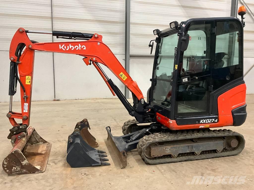 Kubota KX 027-4 Mini ekskavatoriai < 7 t