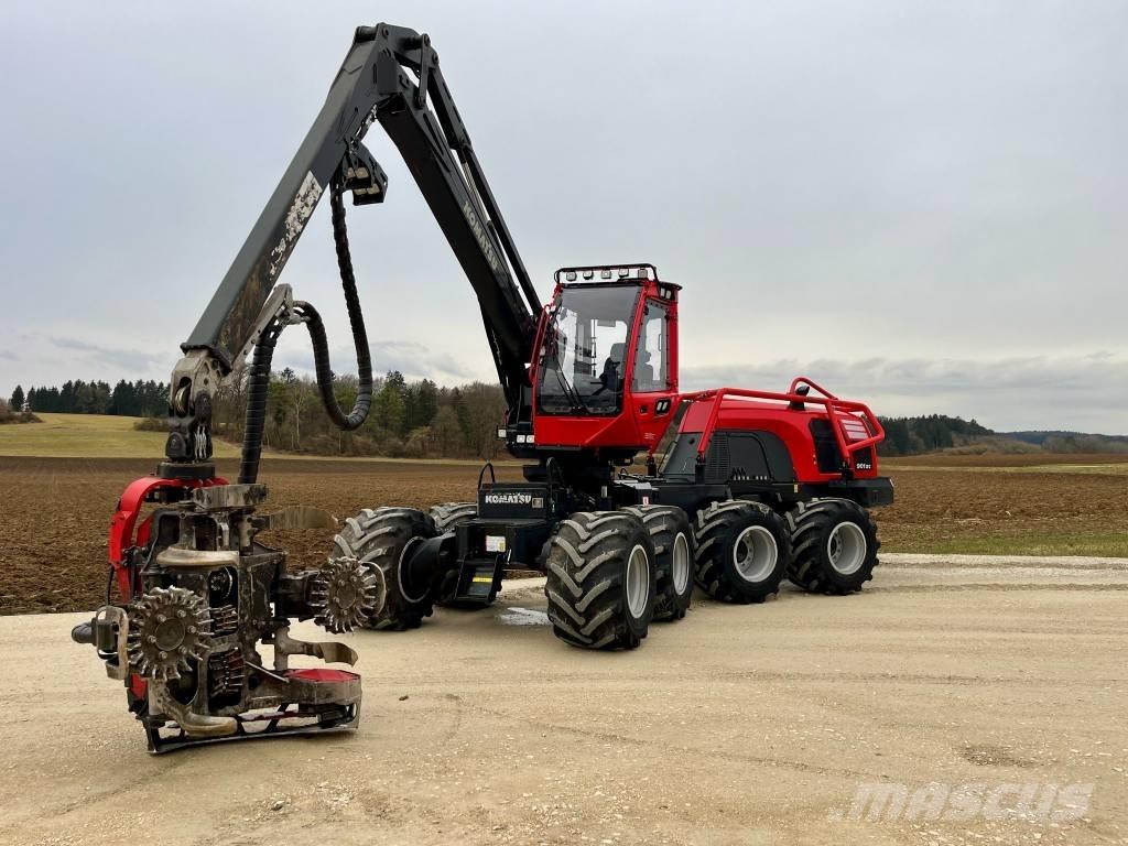 Komatsu 901 XC Miško technika (Harvesteriai)