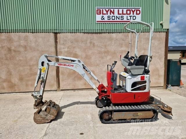 Takeuchi TB 210 R Mini ekskavatoriai < 7 t