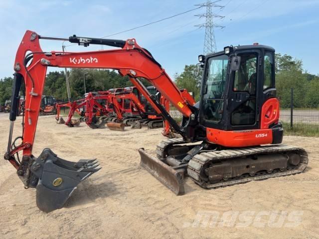 Kubota U 55-4 Mini ekskavatoriai < 7 t