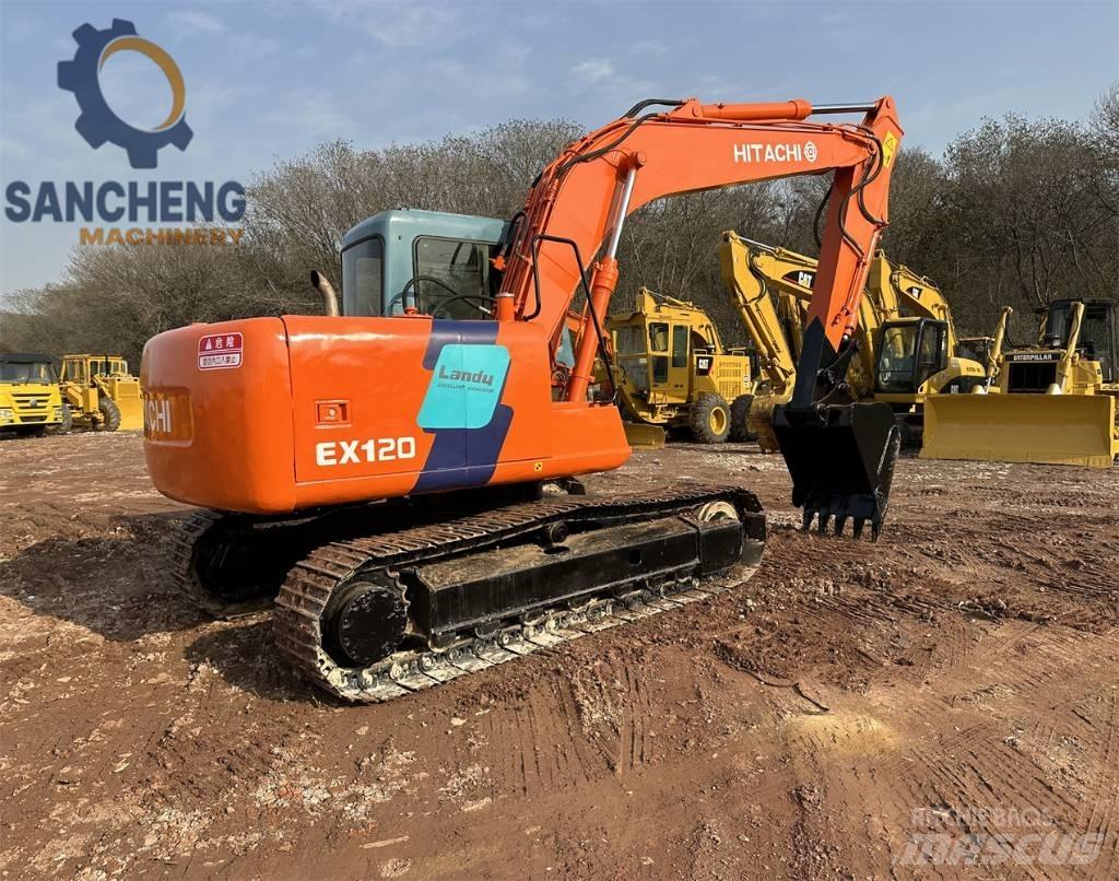 Hitachi EX 120 Vikšriniai ekskavatoriai