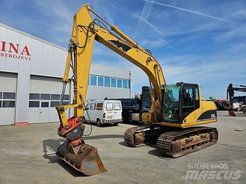 CAT 315 C Vikšriniai ekskavatoriai
