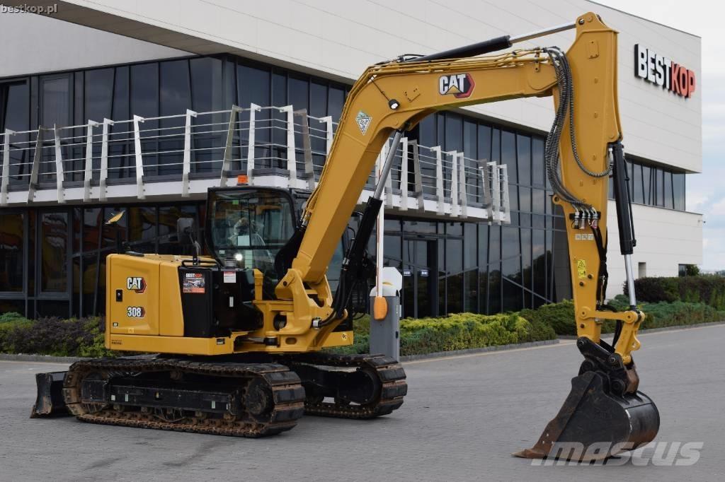 CAT 308 CR Mini ekskavatoriai < 7 t