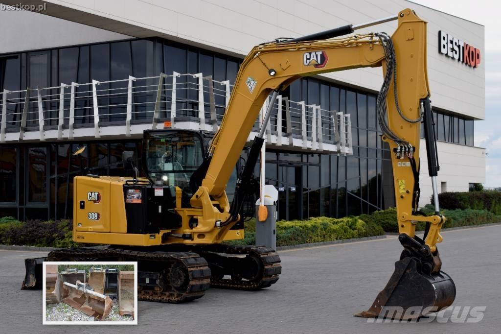 CAT 308 CR Mini ekskavatoriai < 7 t