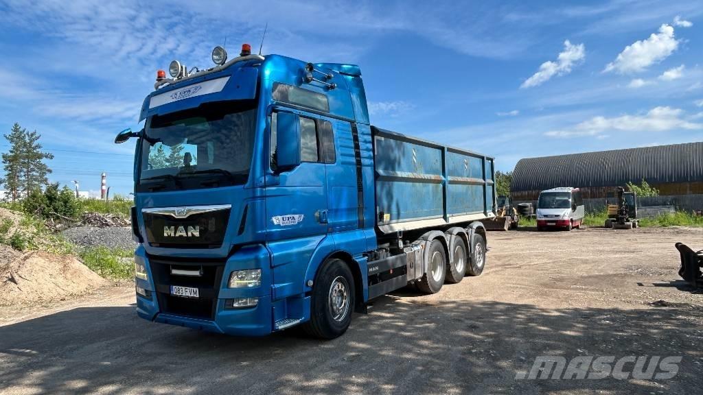 MAN TGX 35.480 Savivarčių priekabų vilkikai