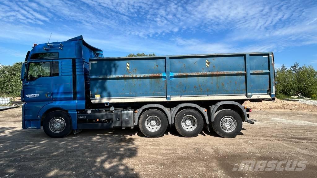 MAN TGX 35.480 Savivarčių priekabų vilkikai
