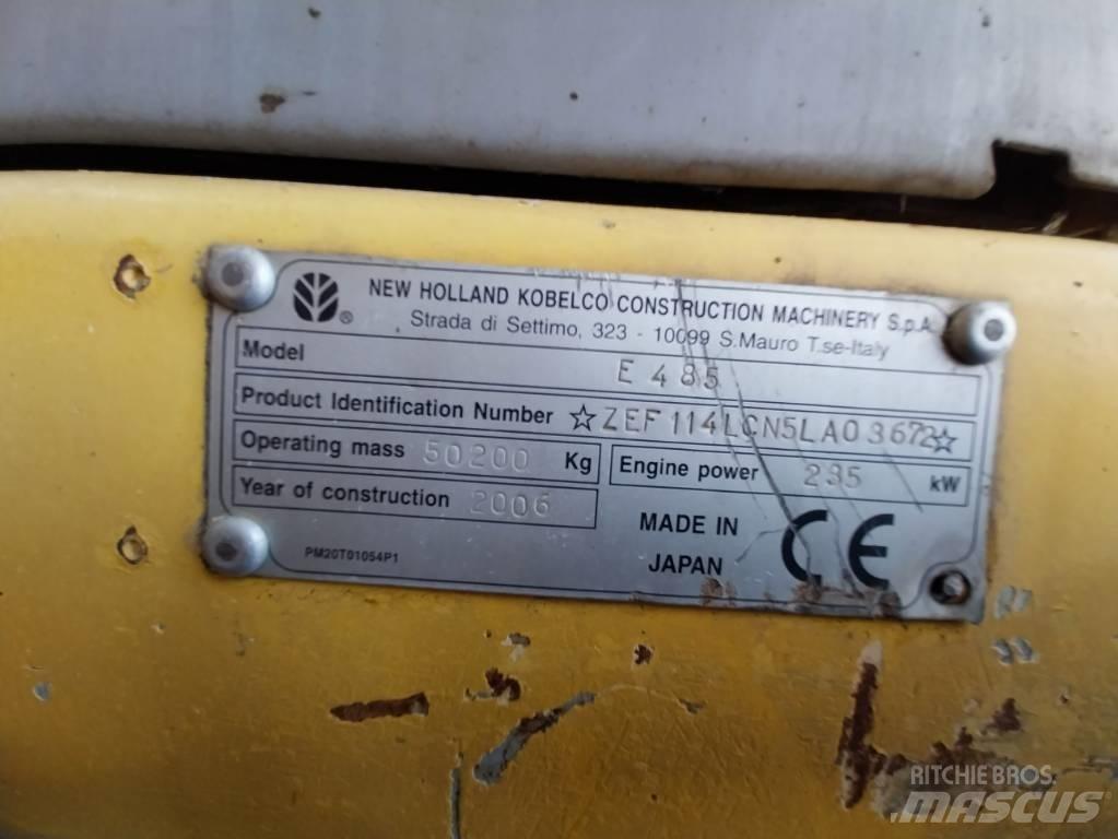 New Holland E 485 Vikšriniai ekskavatoriai