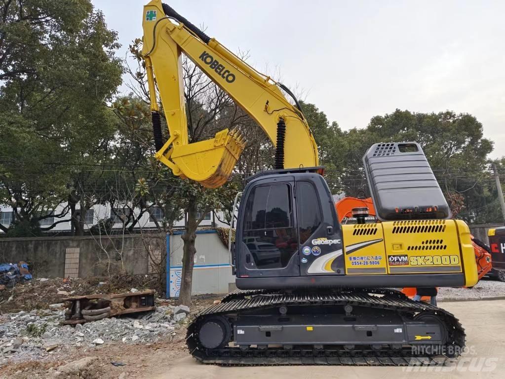 Kobelco SK200D Vikšriniai ekskavatoriai