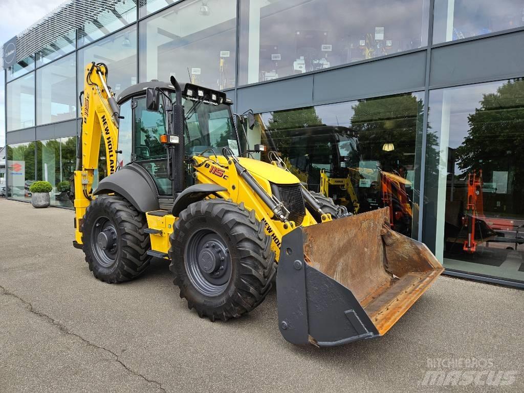 New Holland B 115 C Ekskavatoriniai krautuvai