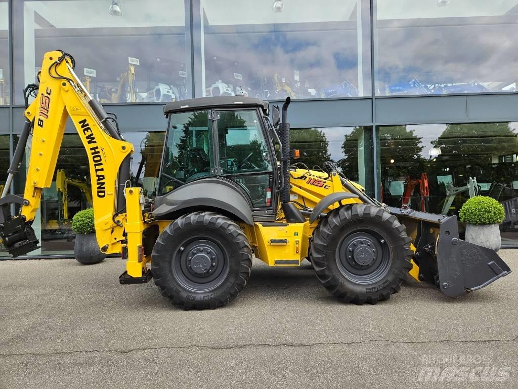 New Holland B 115 C Ekskavatoriniai krautuvai