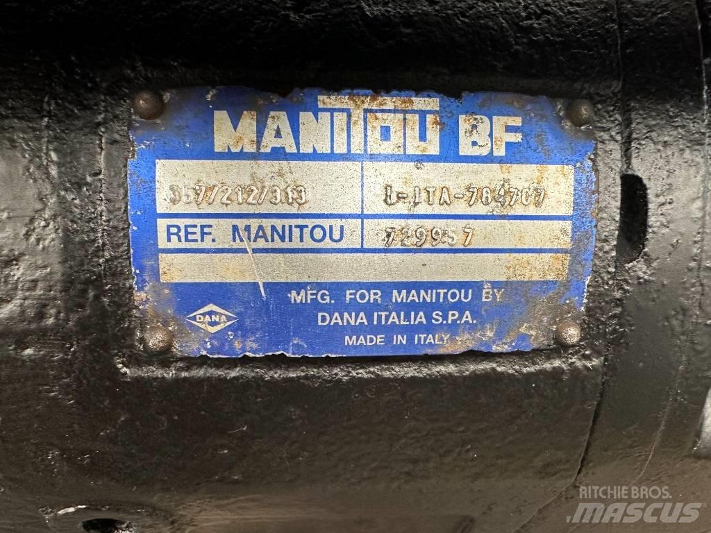 Manitou 357/212/313 Ašys
