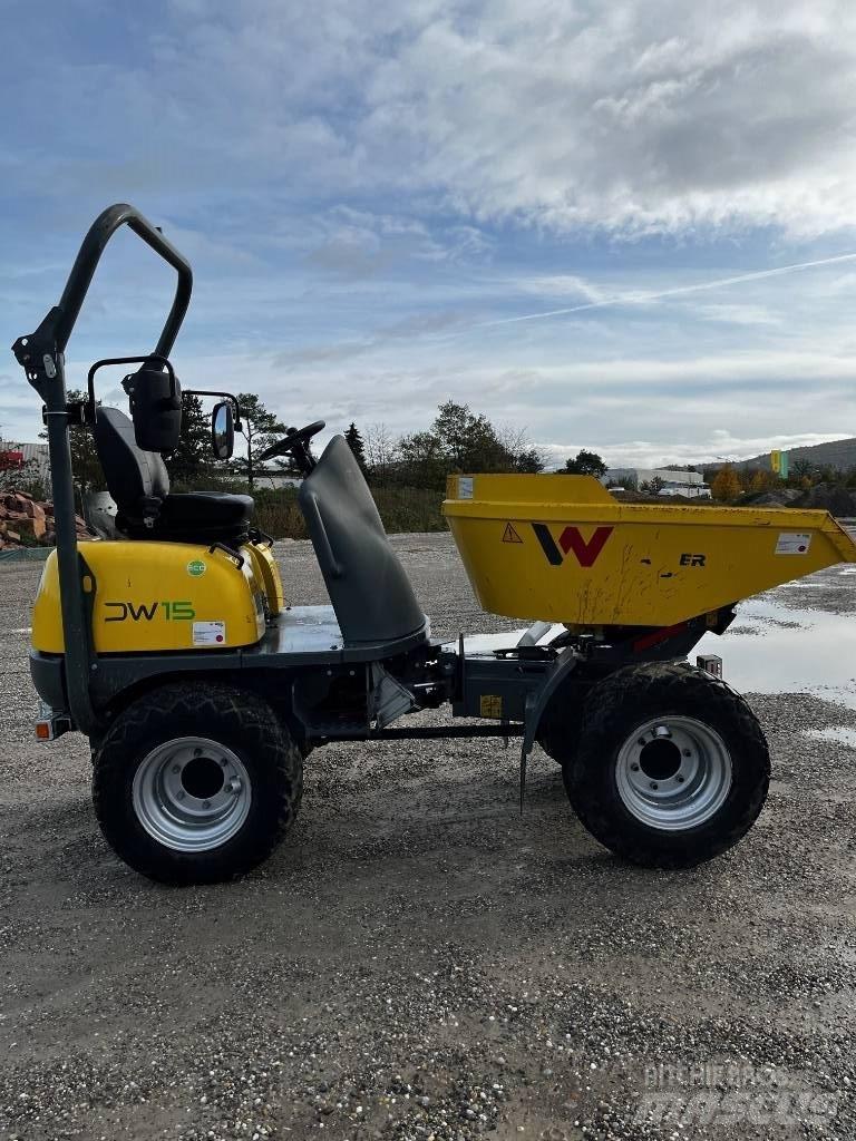 Wacker Neuson DW15e Statybiniai savivarčiai sunkvežimiai