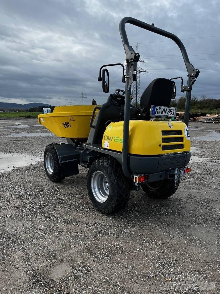 Wacker Neuson DW15e Statybiniai savivarčiai sunkvežimiai