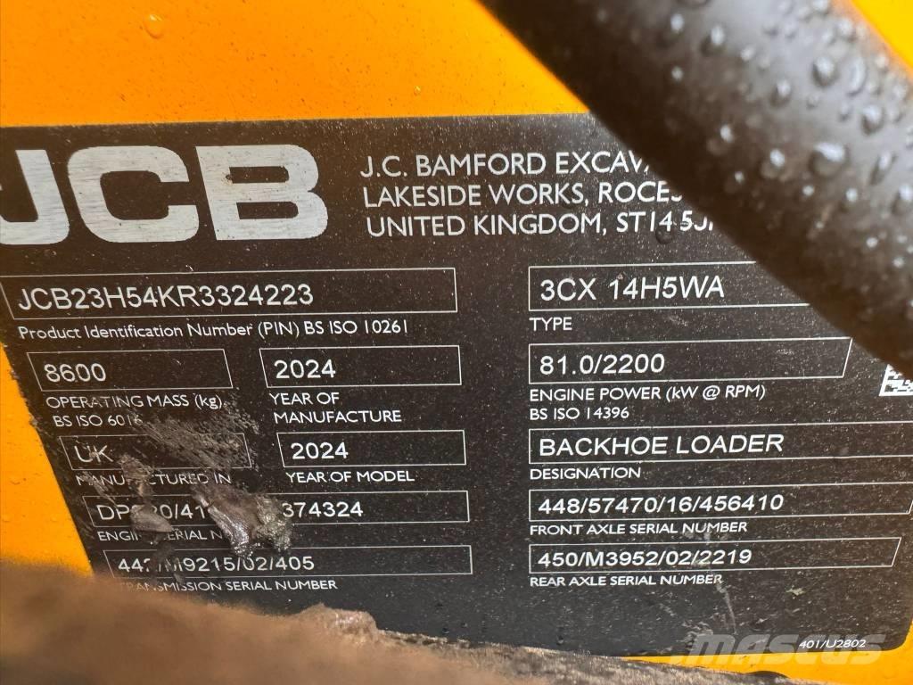 JCB 3 CX Ekskavatoriniai krautuvai