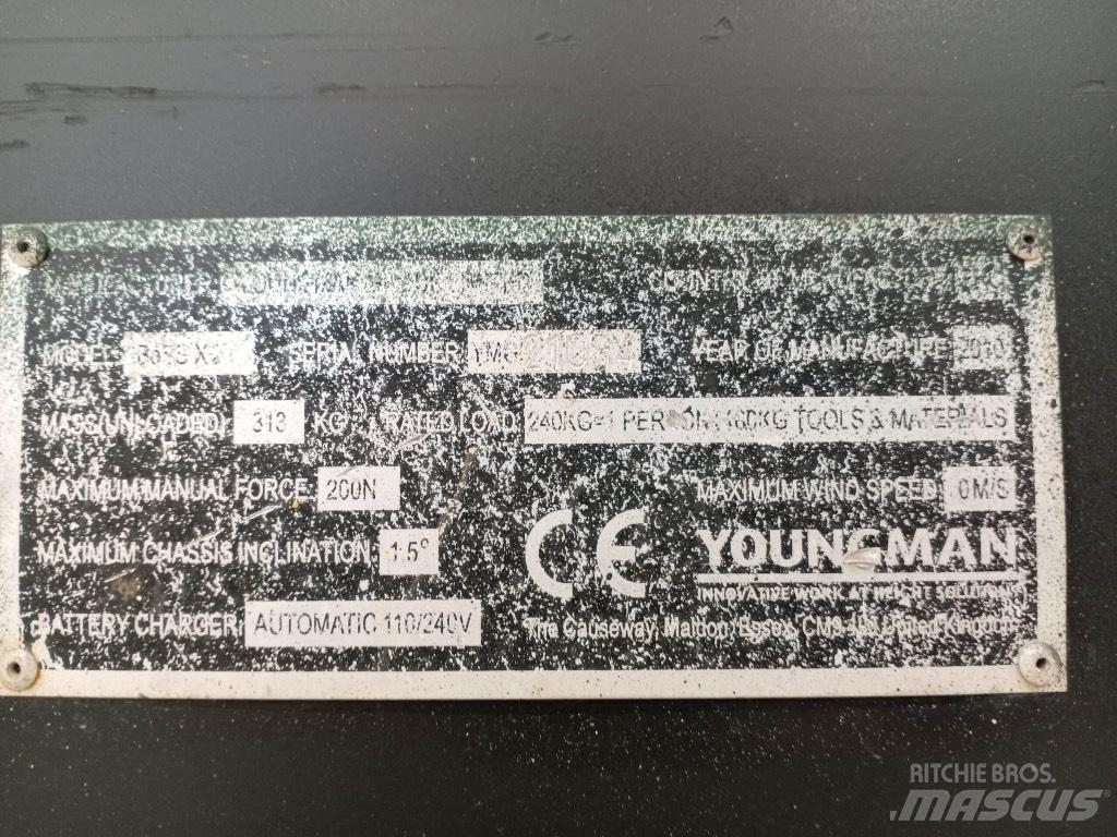 Youngman Boss X2 Žirkliniai keltuvai