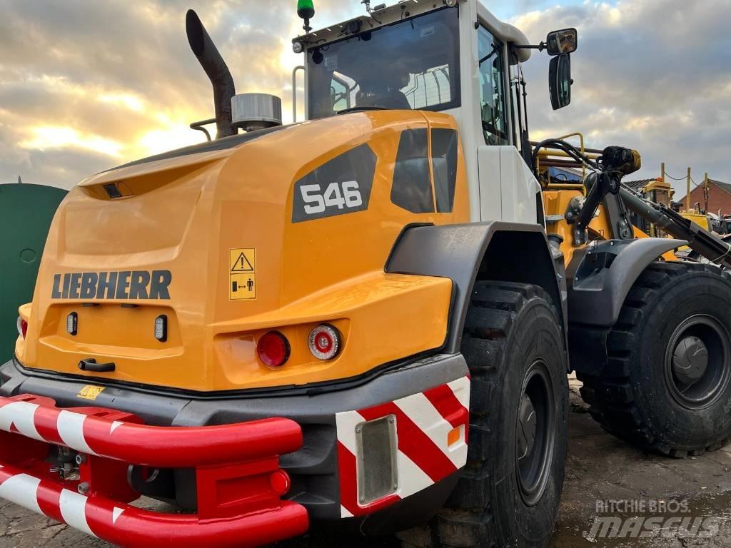 Liebherr L546 Naudoti ratiniai krautuvai