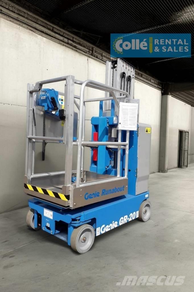 Genie GR-20 | 2020 Vertikalūs stiebiniai keltuvai