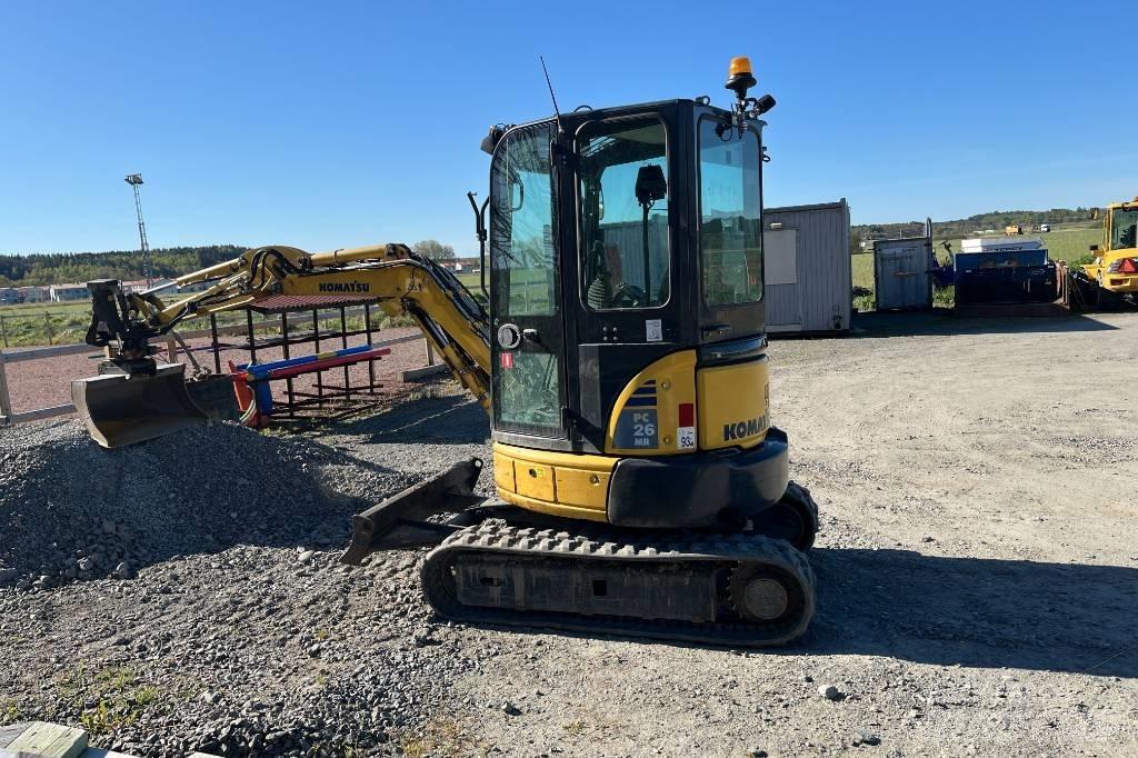 Komatsu PC 26 MR-3 Mini ekskavatoriai < 7 t